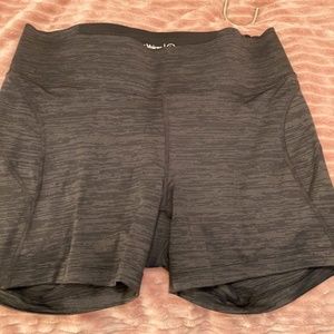 dark grey/black outdoor voices shorts